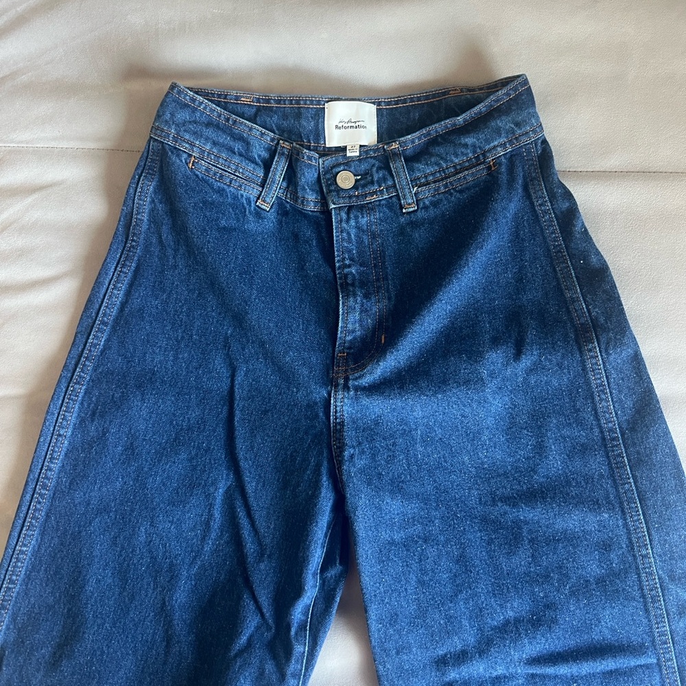 Reformation Kacey Musgraves Austin Ultrahigh Waist Jeans
